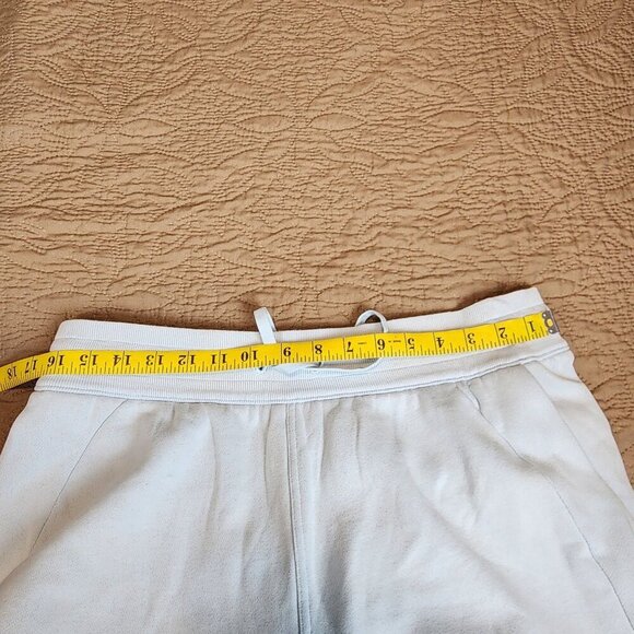 Lululemon sz 10 women light blue jogger pants joggers cropped - Picture 12 of 13